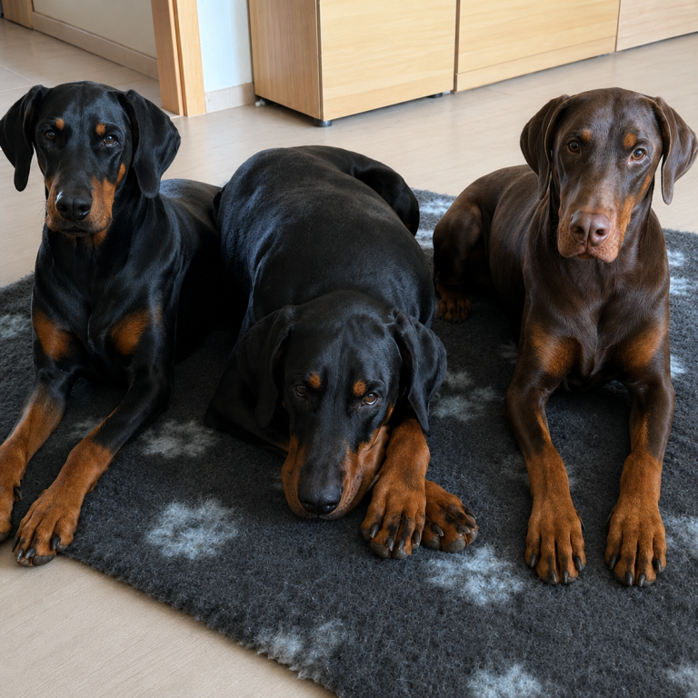  Dobermänner für die Kontaktanfrage zur Ernährungsberatung